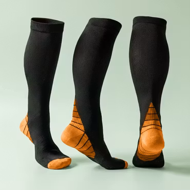Støttestrømper aktiv oransje