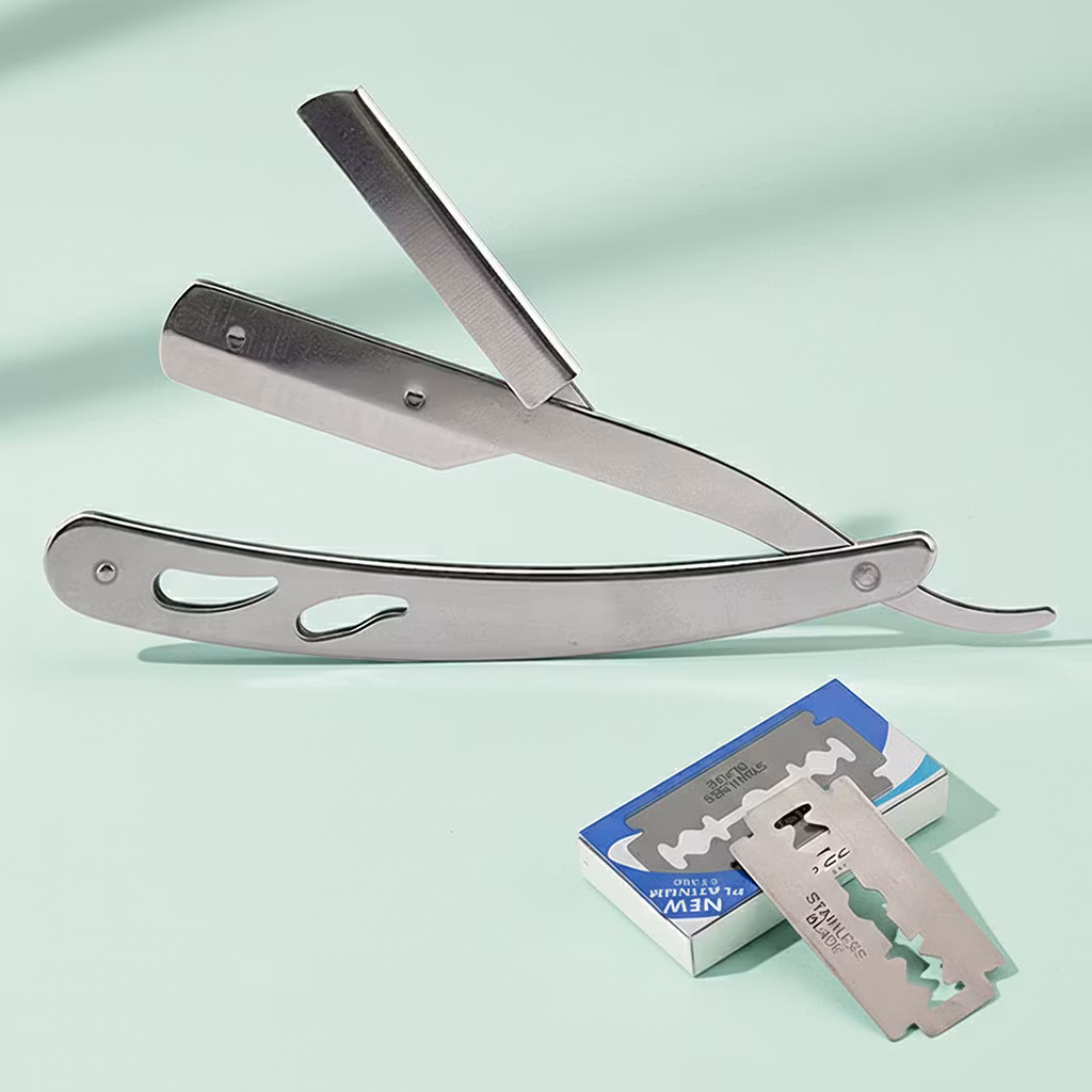 Barberkniv 10 stk barberhøvel