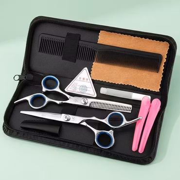 Frisørsaks sett