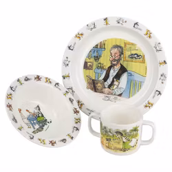 Pettson & Findus Barnservis i porslin