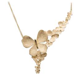 Catwalk Exclusive - Collie Stardust Butterfly Förgyllt Silver