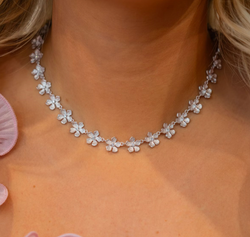 Catwalk Exclusive - Collie Stardust Flower Rhodinerat Silver
