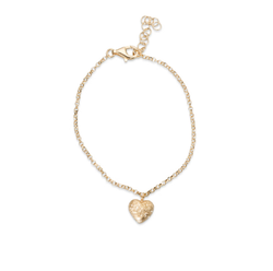 Catwalk Exclusive - Armband Stardust Heart Förgyllt Silver