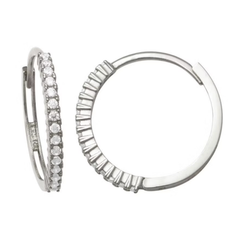 Creoler Sparkling 18K Vitguld