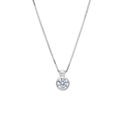 Halsband 18K Vitguld