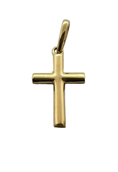 Guldhänge Kors 18K