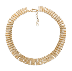 Catwalk Exclusive - Halsband Stardust Magic Förgyllt Silver