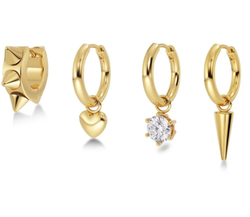 Edblad - Peak Hoops One Heart Gold
