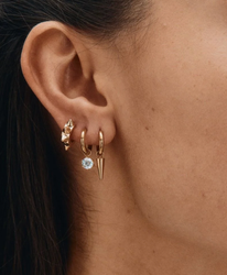 Edblad - Peak Hoops One Heart Gold