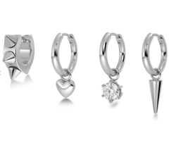 Edblad - Peak Hoops One Heart Steel
