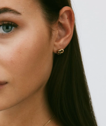Edblad - Infinity Knot Studs S Gold