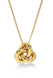 Edblad - Infinity Knot Necklace L Gold