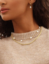Edblad - Perla Necklace Multi Gold