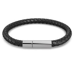 Edblad - Franky Bracelet Leather Black