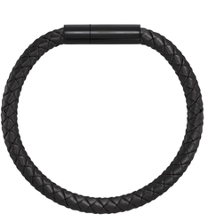 Edblad - Franky Bracelet Leather Black Black