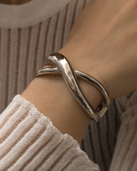 Lineargent - Stel armring