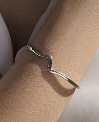 Lineargent - Stel armring