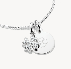 Thomas Sabo - FYRKLÖVER MED STENAR CONNECT SILVER