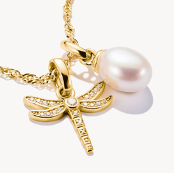 Thomas Sabo -  SÖTVATTENSPÄRLA CONNECT GULDPLÄTERAD
