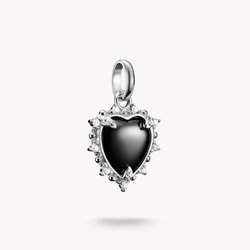 Thomas Sabo -  VINTAGE-HJÄRTA SVART CONNECT SILVER