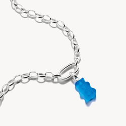 Thomas Sabo - GUMMY BEAR I BLÅTT CONNECT SILVER