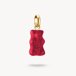Thomas Sabo -  GUMMY BEARS I RÖTT CONNECT GULDPLÄTERAD