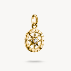 Thomas Sabo -  KOMPASS MED STENAR CONNECT GULDPLÄTERAD