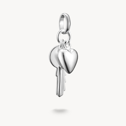 Thomas Sabo - NYCKEL MED HJÄRTA CONNECT SILVER