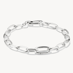 Thomas Sabo - ARMBAND MED EN CONNECT-LINK SILVER