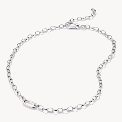 Thomas Sabo - HALSBAND MED EN CONNECT-LINK SILVER