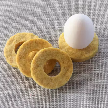 Äggkopp av svensk ull (4 st)
