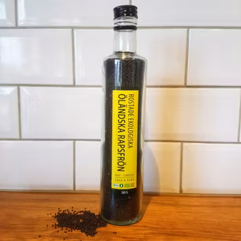 Rostade rapsfrön