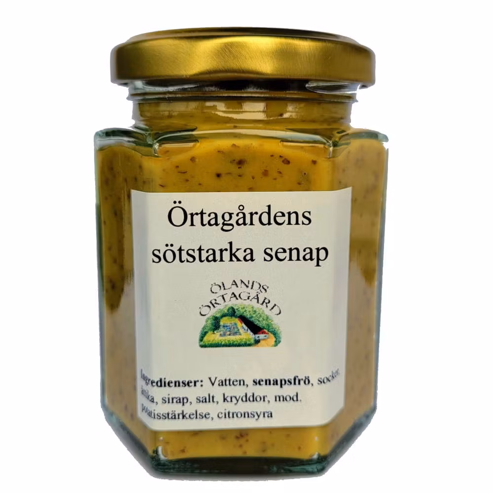 Örtagårdens sötstarka senap