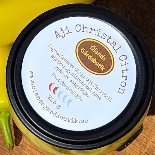 Inlagd chili - Aji Christal Citron