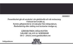 Presentkort 300kr