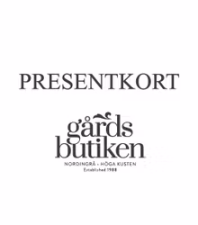 Presentkort 500kr