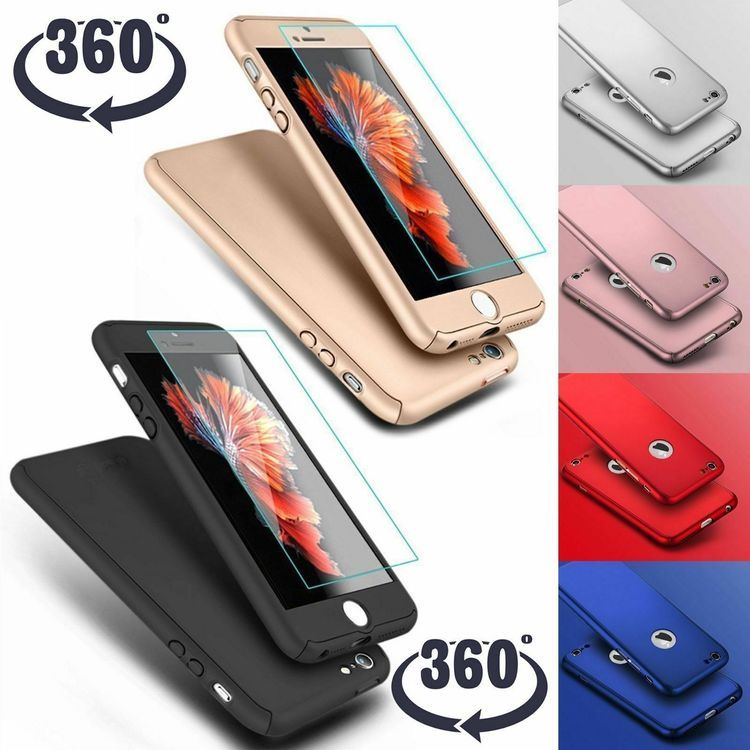360 Skal till iPhone 5 Stötsäkert skydd + glas - Svart