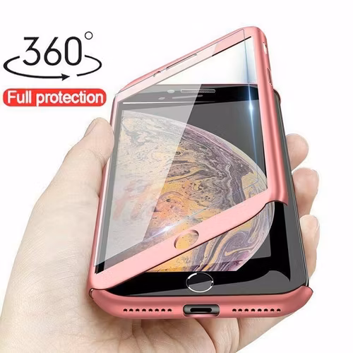 360 Skal till iPhone 8 Stötsäkert skydd + glas