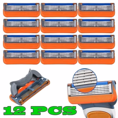 12-Pack ProGlide rakblad för Gillette Fusion Män