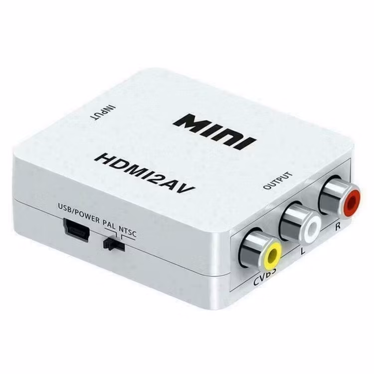 HDMI till to RCA Audio Video AV CVBS Adapter Converter Omvandlare