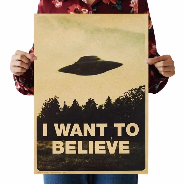 X files Arkiv X poster vintage affisch wallpaper tapet