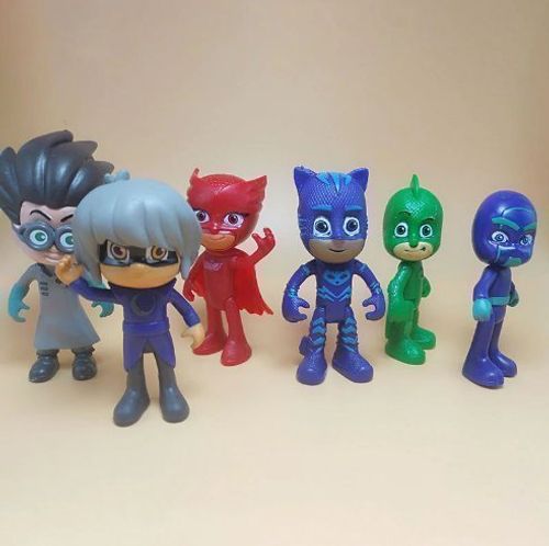 Pj Masks Pyjamashjältarna Figurer Leksaker Deluxe Catboy Owlette Gekko Romeo