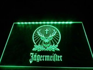 Jägermeister Neon LED Skylt