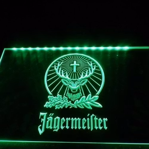 Jägermeister Neon LED Skylt