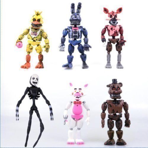 Five Nights at Freddy's Action Deluxe Set Leksak Figurer
