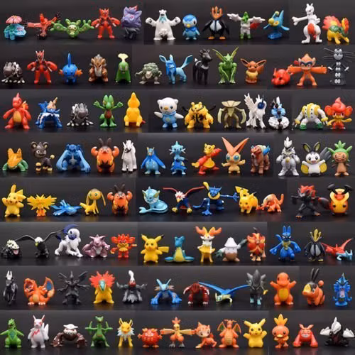 144 st Pokemon Figurer Deluxe Set