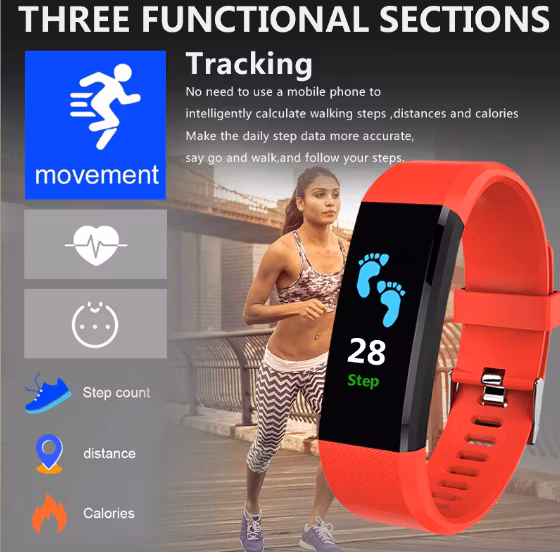 ZAPET Smartwatch Män Kvinnor Hjärtfrekvensmätare Blodtryck Fitness Tracker Smartwatch Sportklocka för ios android + BOX 2020