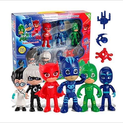 Pj Masks Pyjamashjältarna Figurer Leksaker Deluxe + Box