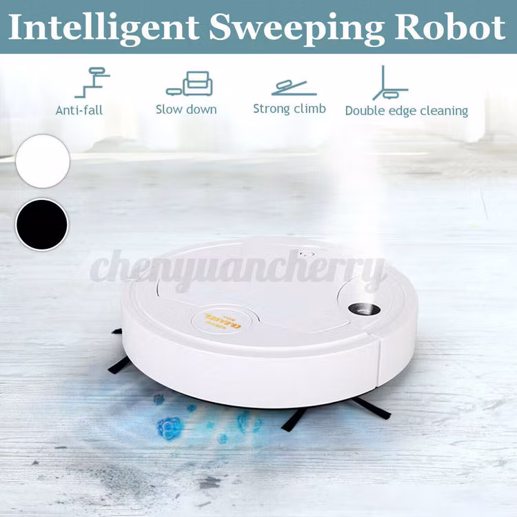 Smart automatisk robotdammsugare UV Desinfektion Moppning