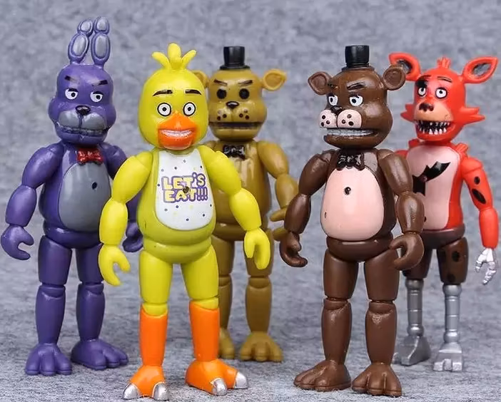 5 st Five Nights At Freddy's Figurer
